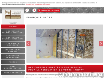 francois-glosa-stores-voletsroulants.fr website preview