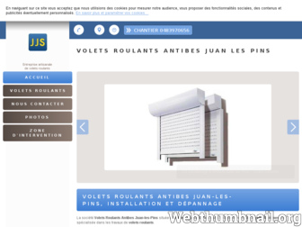 jjs-volets-roulants-antibes-juan-les-pins.fr website preview