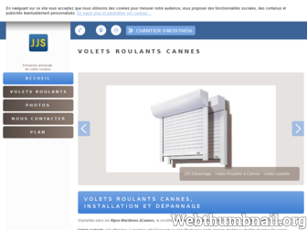 jjs-volets-roulants-cannes.fr website preview