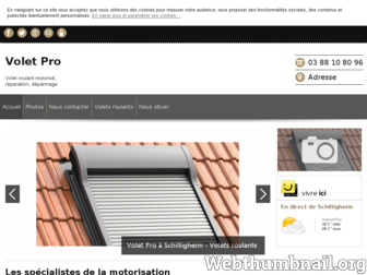 volet-pro-bas-rhin.fr website preview