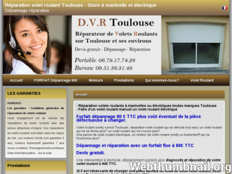 depannage-volet-roulant-toulouse.com website preview