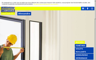 alexandre-ets.fr website preview