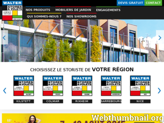 walter-stores.fr website preview