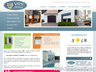 vrs-fermetures.fr website preview