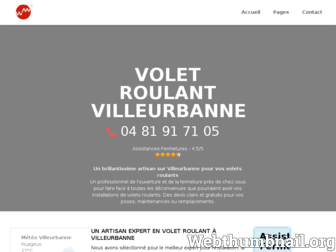 volet-roulant-villeurbanne.webservicemarketing.fr website preview