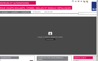 simu.fr website preview