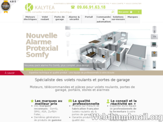 kalytea.com website preview