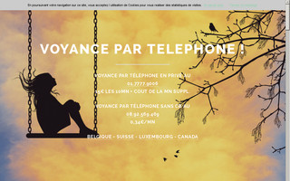 voyanceautelephone.info website preview