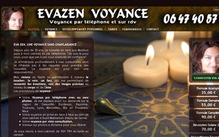evazen-voyance.com website preview