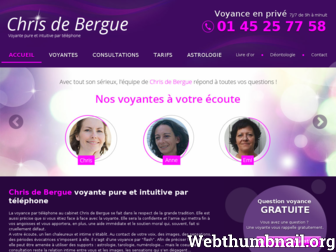 chris-de-bergue.com website preview