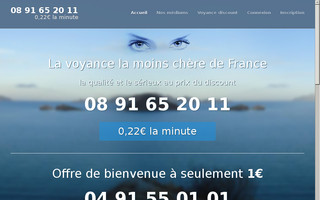 voyance-moins-cher.com website preview