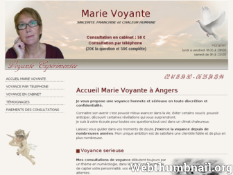 marie-voyante.com website preview