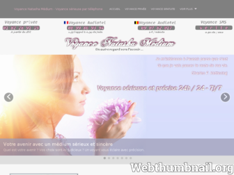 voyance-natasha-medium.com website preview