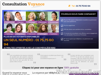 consultationvoyance.pro website preview