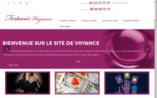 voyance-fortunee.fr website preview