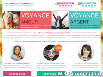 voyance-par-telephone.pro website preview