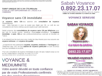 voyance-sans-cb-telephone.com website preview