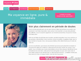 voyancezen.com website preview