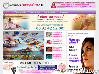 voyanceimmediate.fr website preview