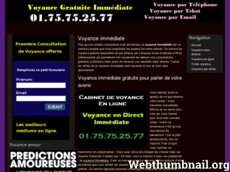 voyance-immediate.org website preview