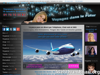 passeport-voyance.com website preview