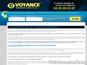 voyance-immediate-gratuite.org website preview