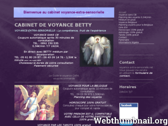 voyance-extra-sensorielle.net website preview