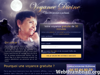 voyance-divine.fr website preview