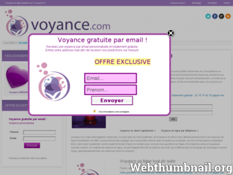 o-voyance.com website preview