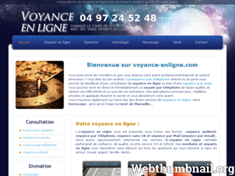 voyance-enligne.com website preview