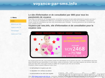 voyance-par-sms.info website preview