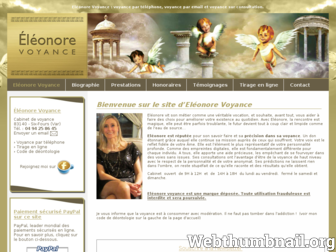 voyance-eleonore.com website preview