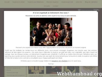 cathylene-voyante.com website preview