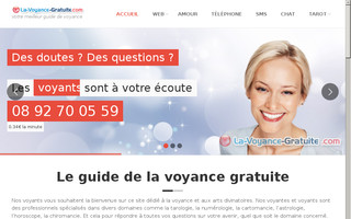la-voyance-gratuite.com website preview