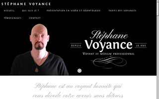 stephanevoyance.fr website preview