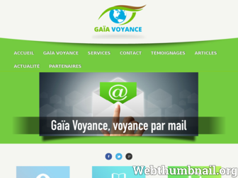 gaia-voyance-distance.fr website preview