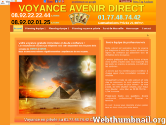 voyance-avenir-direct.com website preview