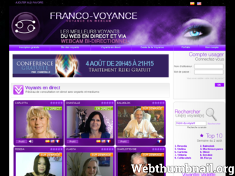 franco-voyance.francovoyance.com website preview