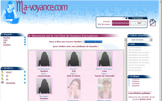 ma-voyance.fr website preview