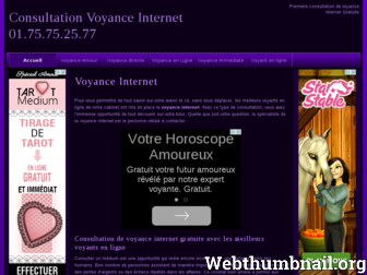 voyanceinternet.org website preview