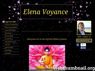 elenavoyance.com website preview