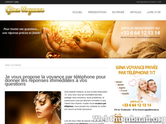 gina-voyance.com website preview
