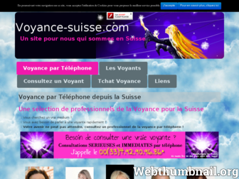 voyance-suisse.com website preview