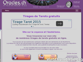 oracles.ch website preview