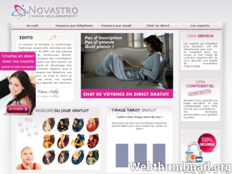 novastro.com website preview