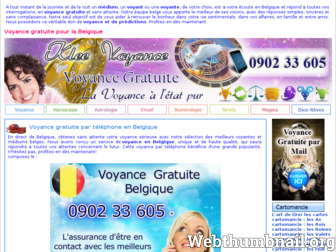voyance-belgique.klee-voyance.com website preview