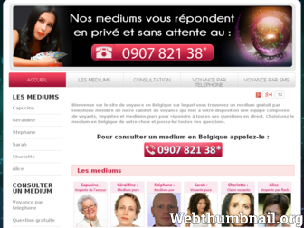 mediumgratuit.be website preview