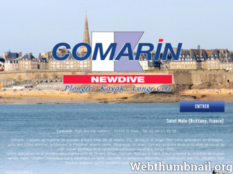 comarin.fr website preview