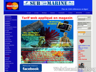 sub-marine.com website preview