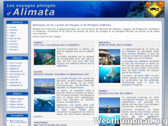 alimata.fr website preview